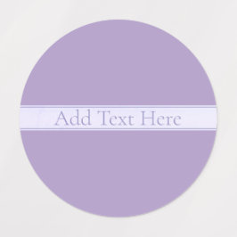  Elegant Licht Lavendel Paarse Labels