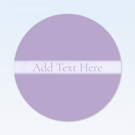 Elegant Licht Lavendel Paarse Labels