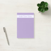  Elegant Licht Lavendel Paarse Post-it® Notes (Kantoor)