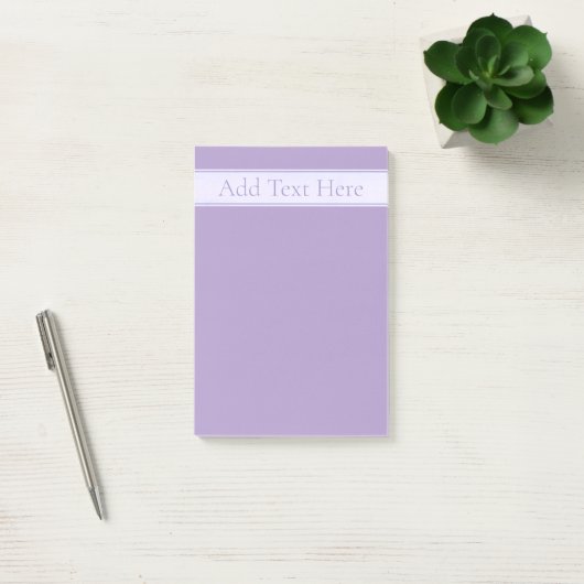  Elegant Licht Lavendel Paarse Post-it® Notes (Kantoor)