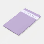  Elegant Licht Lavendel Paarse Post-it® Notes (Schuin)