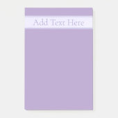  Elegant Licht Lavendel Paarse Post-it® Notes (Voorkant)