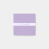 Elegant Licht Lavendel Paarse Post-it® Notes (Voorkant)