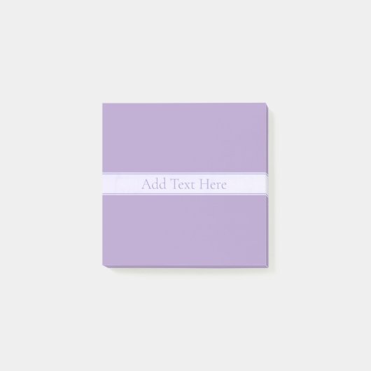 Elegant Licht Lavendel Paarse Post-it® Notes (Voorkant)