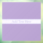  Elegant Licht Lavendel Paarse Raamsticker (Vel 3)