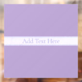  Elegant Licht Lavendel Paarse Raamsticker (Vel 2)