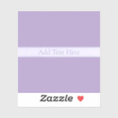  Elegant Licht Lavendel Paarse Sticker (Vel)