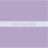  Elegant Licht Lavendel Paarse Sticker (Voorkant)