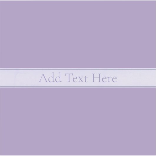  Elegant Licht Lavendel Paarse Sticker (Voorkant)