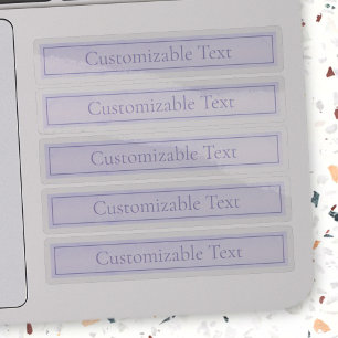  Elegant Licht Lavendel Paarse Sticker