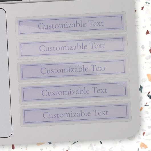  Elegant Licht Lavendel Paarse Sticker