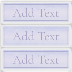  Elegant Licht Lavendel Paarse Sticker