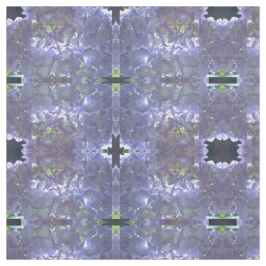 elegant licht paarse bloemenlavendel Hydrangea Stof (Swatch)