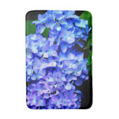 Elegant licht paarse magenta bloemenhortensia badmat (Voorkant Verticaal)