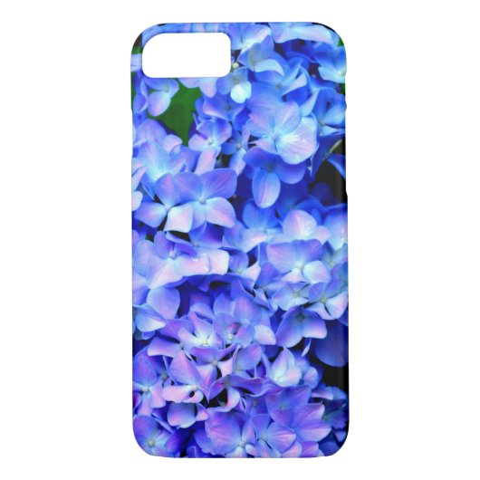Elegant licht paarse magenta bloemenhortensia Case-Mate iPhone case (Achterkant)