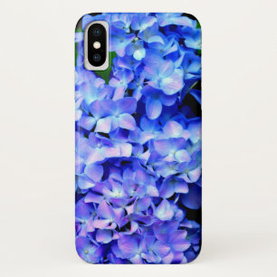 Elegant licht paarse magenta bloemenhortensia Case-Mate iPhone case