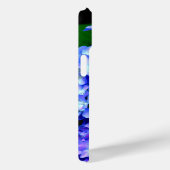 Elegant licht paarse magenta bloemenhortensia Case-Mate iPhone case (Achterkant / Rechts)