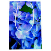 Elegant licht paarse magenta bloemenhortensia medium cadeauzakje (Voorkant)