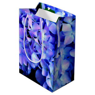 Elegant licht paarse magenta bloemenhortensia medium cadeauzakje