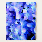 Elegant licht paarse magenta bloemenhortensia planner (Achterkant)