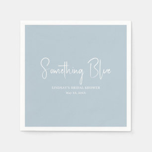 Elegant lichtblauw Vrijgezellenfeest Servet