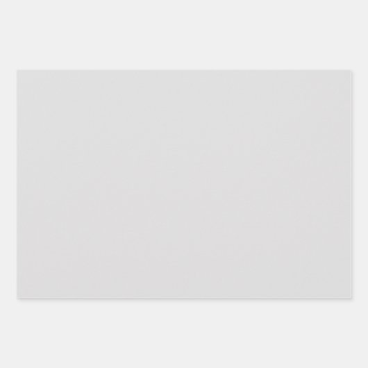 Elegant lichtgrijs Minimalistisch en chic Inpakpapier Vel (Voorkant 2)