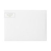 Elegant lichtgroene trouwframescript (Voorkant)