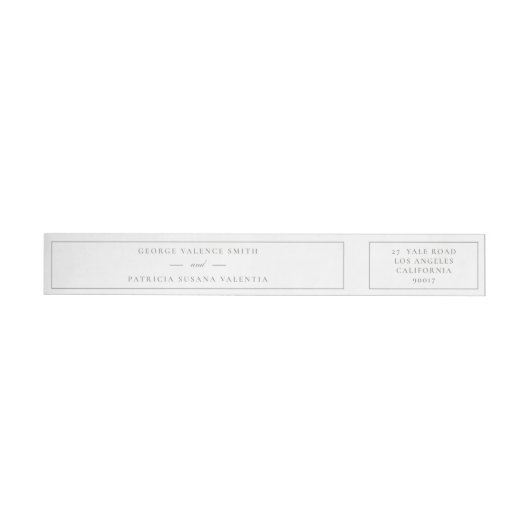 Elegant lichtgroene trouwframescript (Individueel)