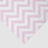 Elegant lichtroze Chevron tissue papier (Detail)
