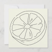 Elegant liefde in eerste vrijgezellenfeest spritz kaart (Achterkant)