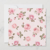 Elegant Liefde Shack Financiën Party Vrijgezellenf Kaart (Achterkant)