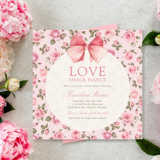 Elegant Liefde Shack Financiën Party Vrijgezellenf Kaart