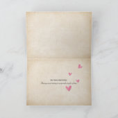 elegant liefdesontwerp met bladeren kaart (Binnen)