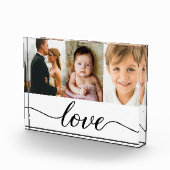 Elegant liefdesscript 3 foto Modern (Rechts)