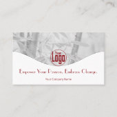 Elegant Life Coach Services Bedrijf Visitekaartje Klantenkaartje (Voorkant)