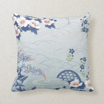 Elegant Light Blue Japans ventilatortuin