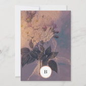 Elegant Light Floral Boho Fantasy Roos Gold Kaart (Achterkant)