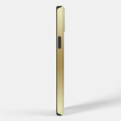 Elegant Light Gold Blauwgroen iPhone 14 / iPad cas Case-Mate iPhone Case (Achterkant / Rechts)