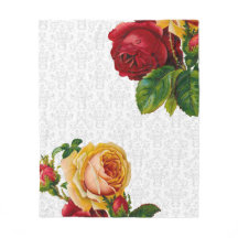 Elegant Light Grey Damask Floral