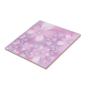 Elegant Light Paars Floral Lavender Flowers Tegeltje (Zijkant)