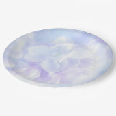 Elegant Light Paarse Lila Flowers Design Papieren Bordje (Gekanteld)