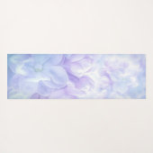 Elegant Light Paarse Lila Flowers Design Yogamat (Achterkant (horizontaal))