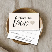 Elegant Light Pastel Heart Beauty Salon Aanbevelingskaartje