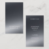 Elegant Light Shadow Artistic Plain Professional Visitekaartje (Voorkant / Achterkant)