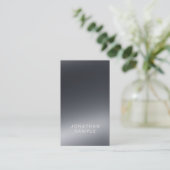Elegant Light Shadow Artistic Plain Professional Visitekaartje (Staand voorkant)
