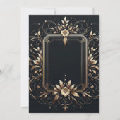 Elegant Lijst Bewaar de datum Kaart (Voorkant)