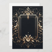 Elegant Lijst Bewaar de datum Kaart (Voorkant / Achterkant)