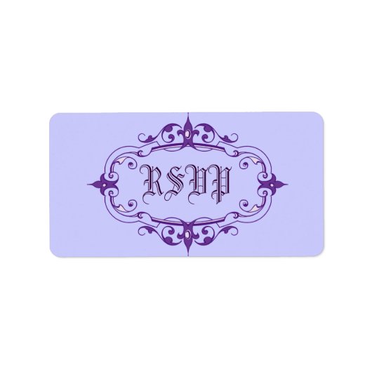 Elegant Lijst Etiket (Voorkant)