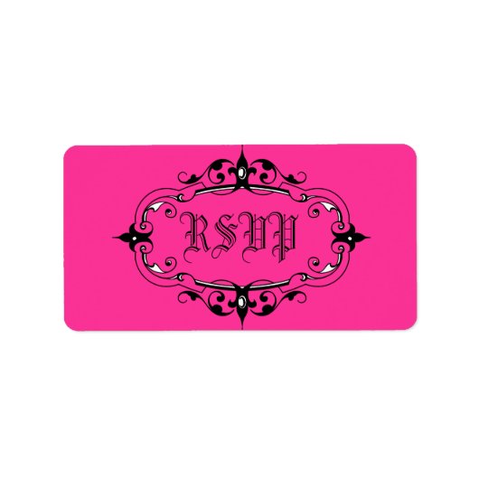 Elegant Lijst Etiket (Voorkant)