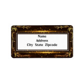 Elegant Lijst Etiket (Voorkant)